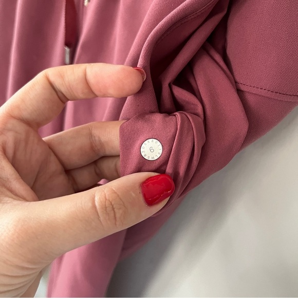 Lululemon On the Fly Rose Pink Joggers Size 6 - Picture 4 of 5